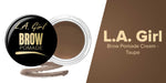 L.A.Girl Brow Pomade Eyebrow Long Lasting Gel Formula Waterproof - Color : GBP362 Taupe