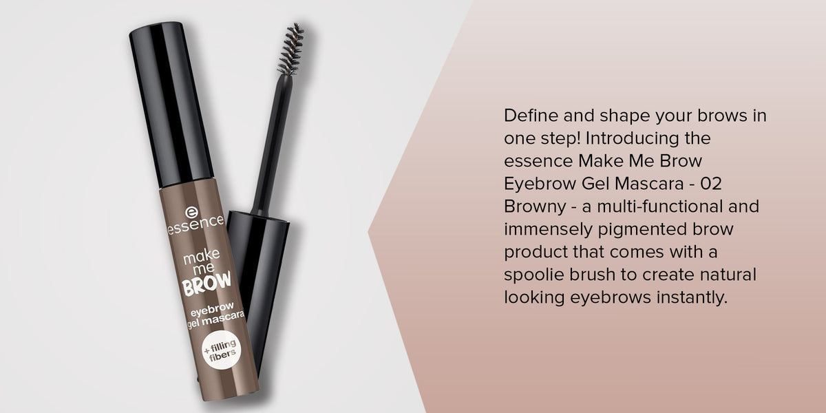 ماسكارا جل الحواجب Make Me Brow من Essence - لون بني 02