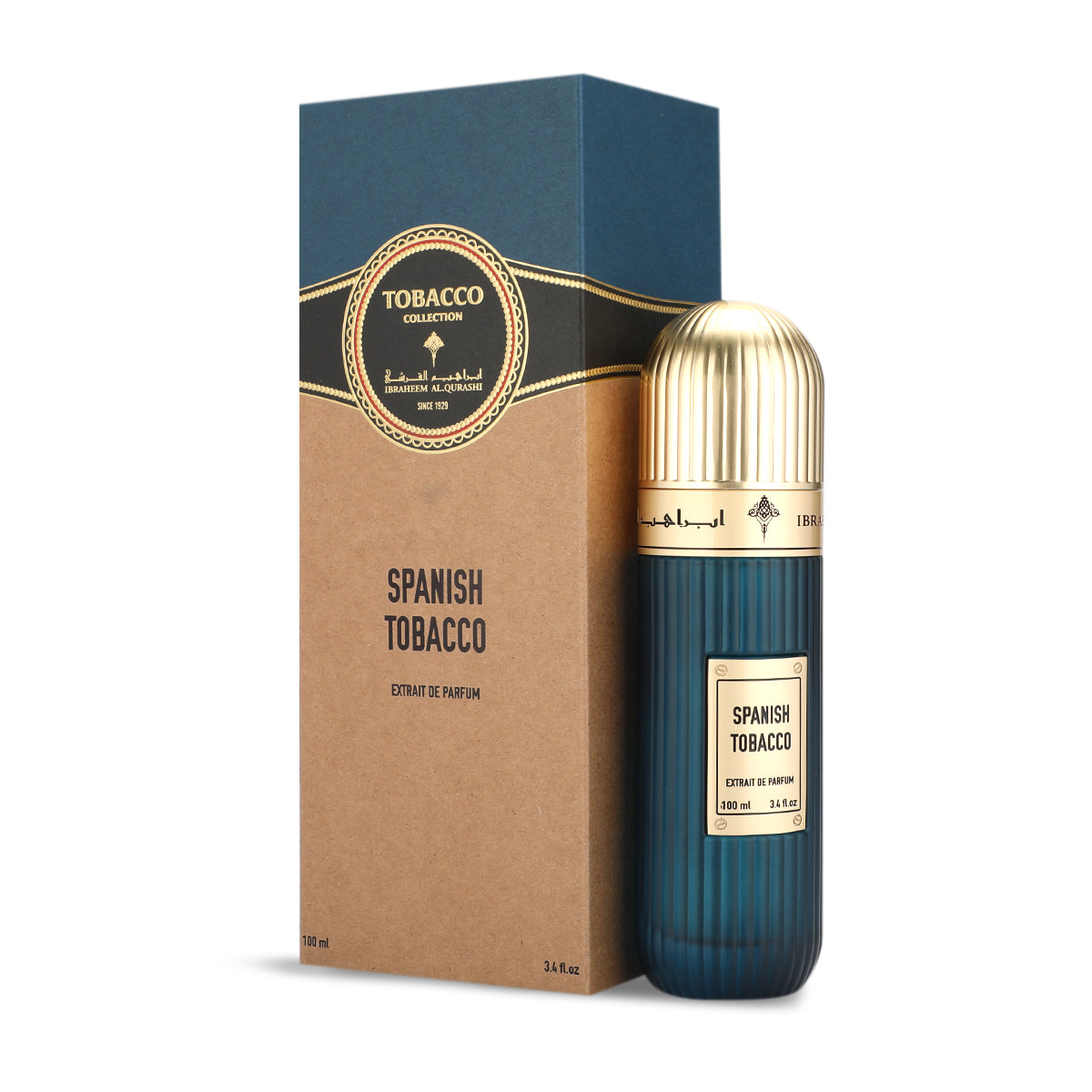 Spanish Tobacco by Ibraq for Unisex - Extrait de Parfum - 100ml