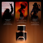 Ombre Flame Aura Sapil for Unisex - Eau De Parfum - 100ml