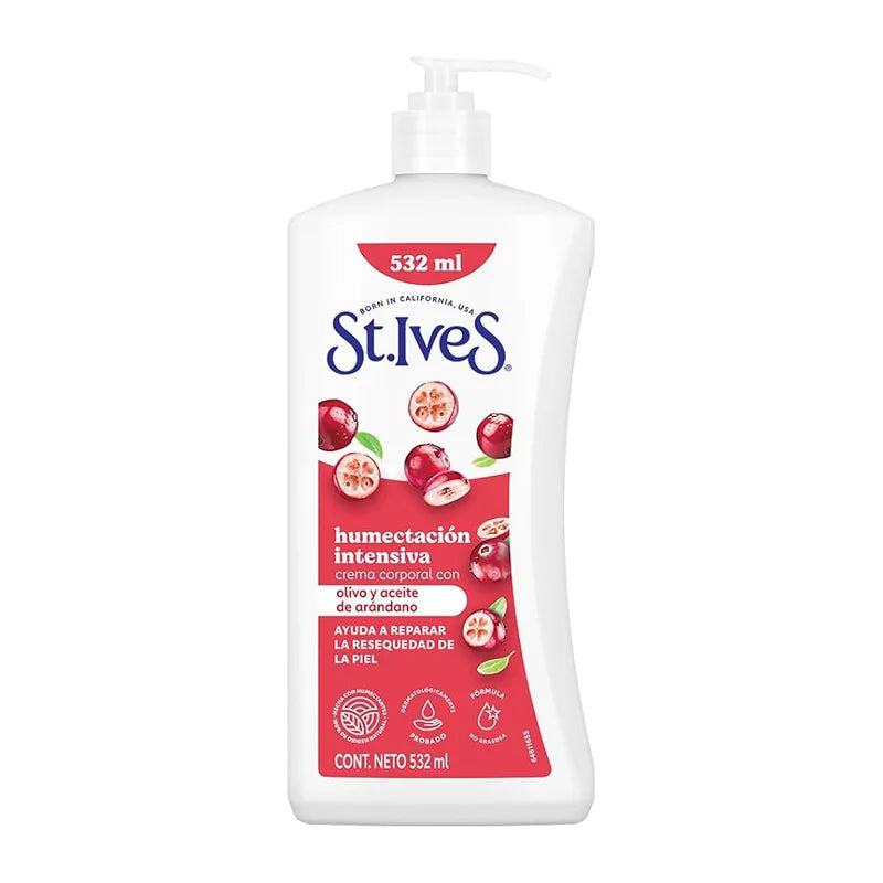St.Ives Intensive Hydrating Olive & Cranberry Body Lotion – 532 ml