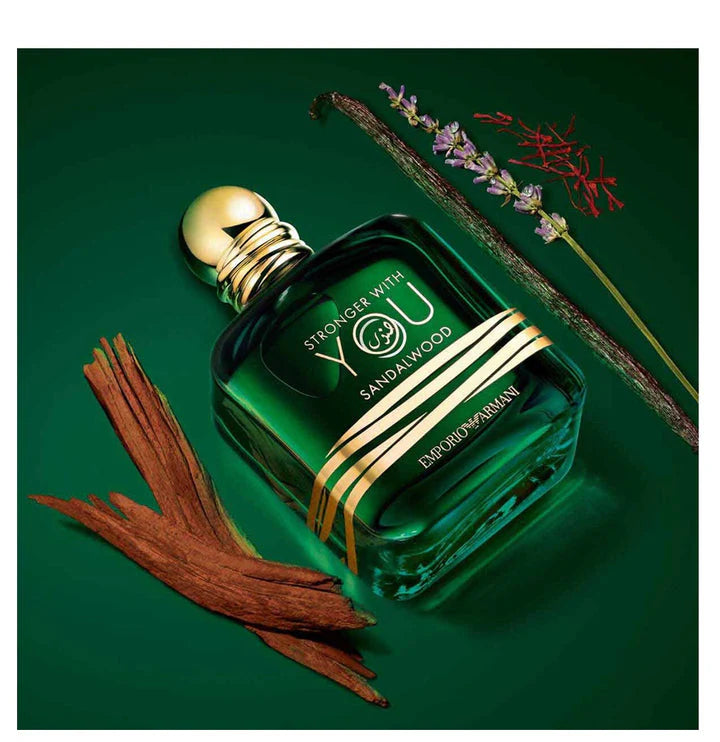 Stronger with you Sandal Wood by Giorgio Armani for Men - Eau de Parfum - 100ml