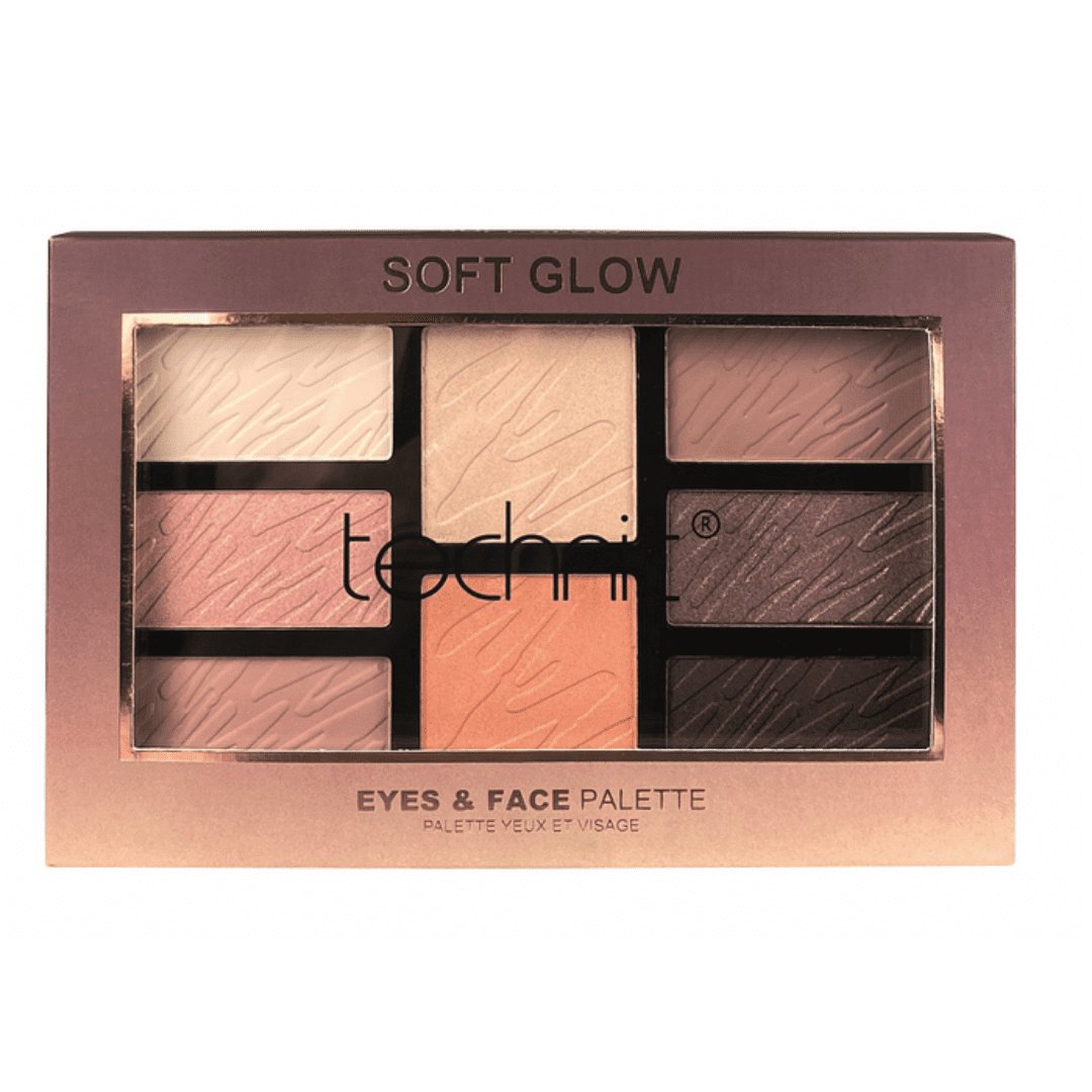 Technic Soft Glow Eyes & Face Palette - 8 Color
