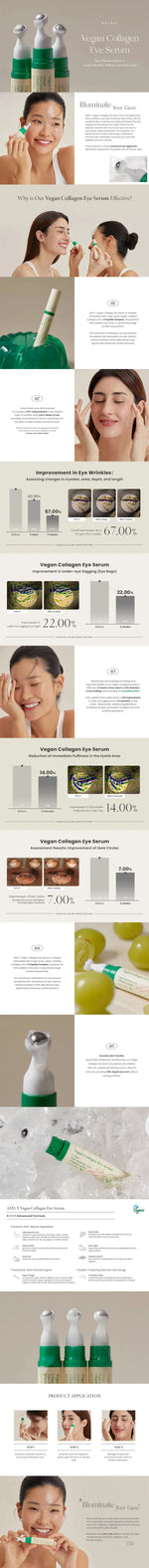 AXIS - Y - Vegan Collagen Eye Serum 10ml - سيروم العين بالكولاجين النباتي من اكسيس واي 10 مل