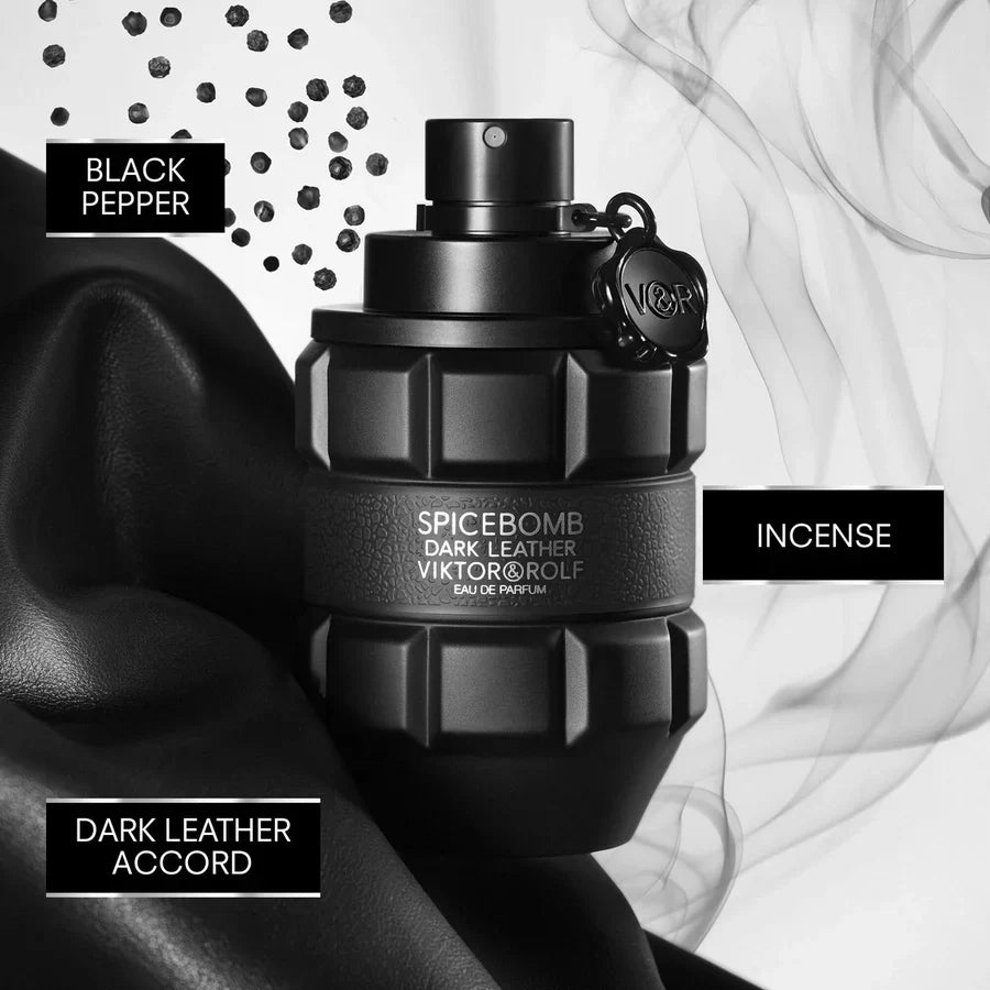 Spicebomb Dark Leather by Viktor & Rolf for Men - Eau de Parfum - 150ml