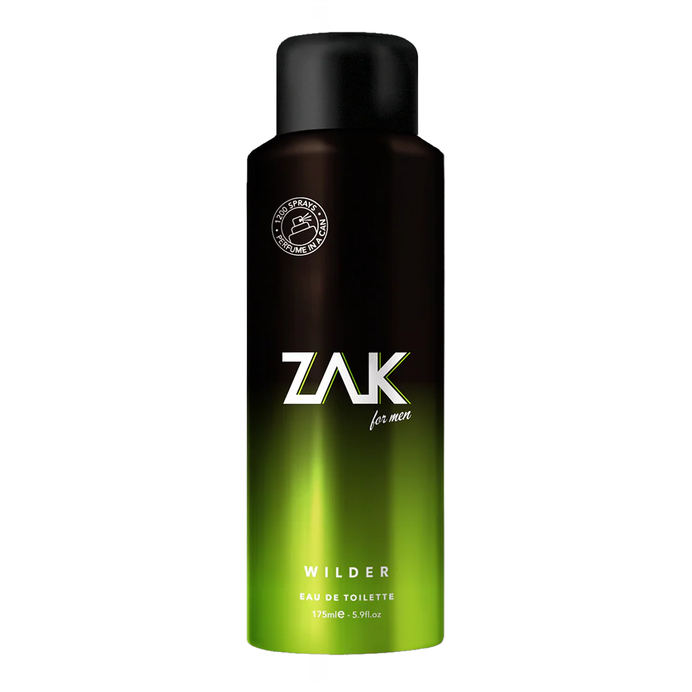 Zak Wilder Perfume Spray for Men - Eau De Toilette- 175ml