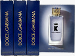 Dolce & Gabbana K for Men - EDT - ( '' Samples '' 3 PCS ) 0.8ML