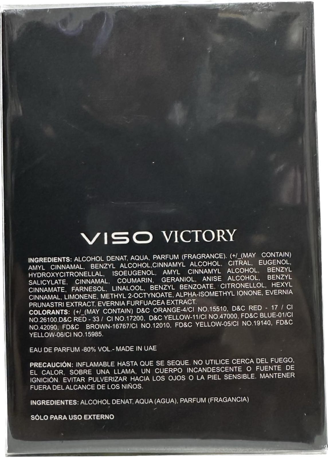 Camara Viso Victory Pour Homme - Eau De Parfum - 100ml
