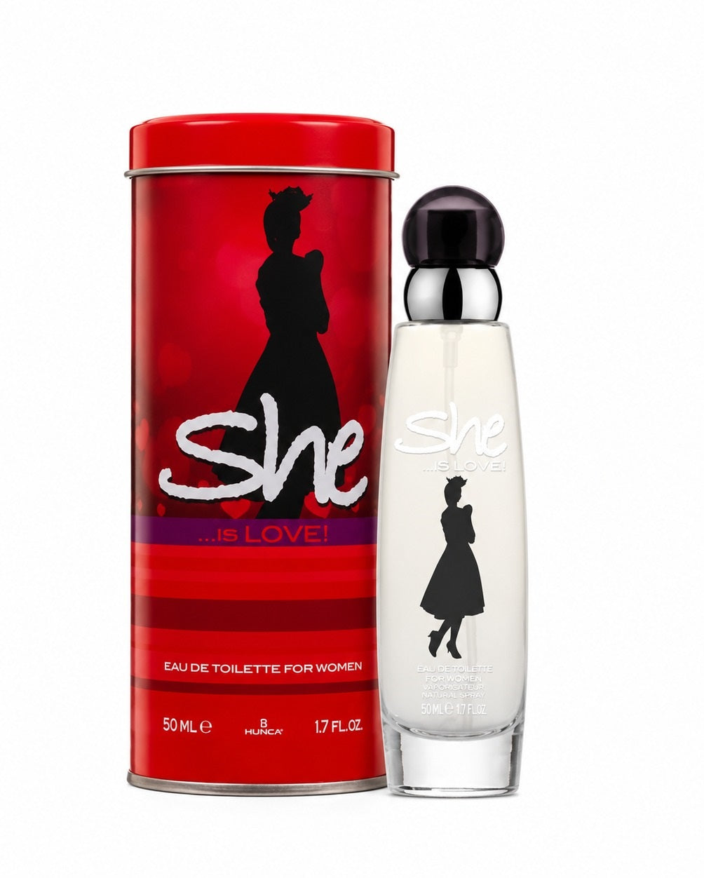 She... is Love! Hunca for Women - Eau De Toilette - 3ml (Decant) (1Pc)
