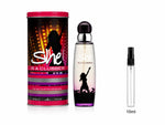 Hunca She Is A Clubber for Women - Eau de Toilette - 10ml (Decant) (1Pc)