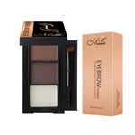 Me Now Eyebrow Powder with Wax and Brush, Professional, Waterproof Long Lasting Multi-Color Brow Powder-04