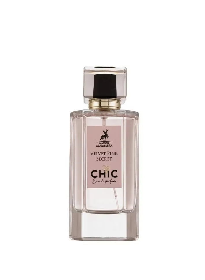 Maison Alhambra Chic Velvet Pink Secret for Women - Eau De Parfum - 100ml