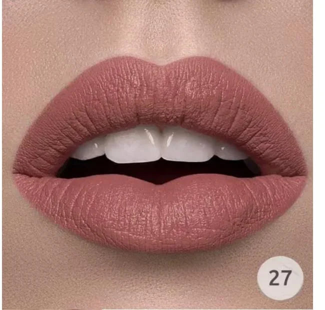 Golden Rose Matte Lipstick Crayon - No: 27
