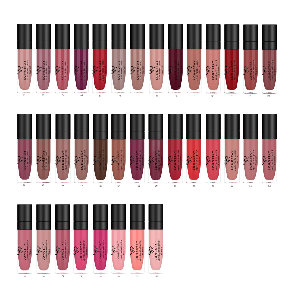 Golden Rose Kiss Proof Long Wearing Longstay Liquid Matte Lipstick - 21