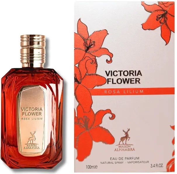 Maison Alhambra Victoria Flower Rosa Lilium for Women - Eau De Parfum - 100ml