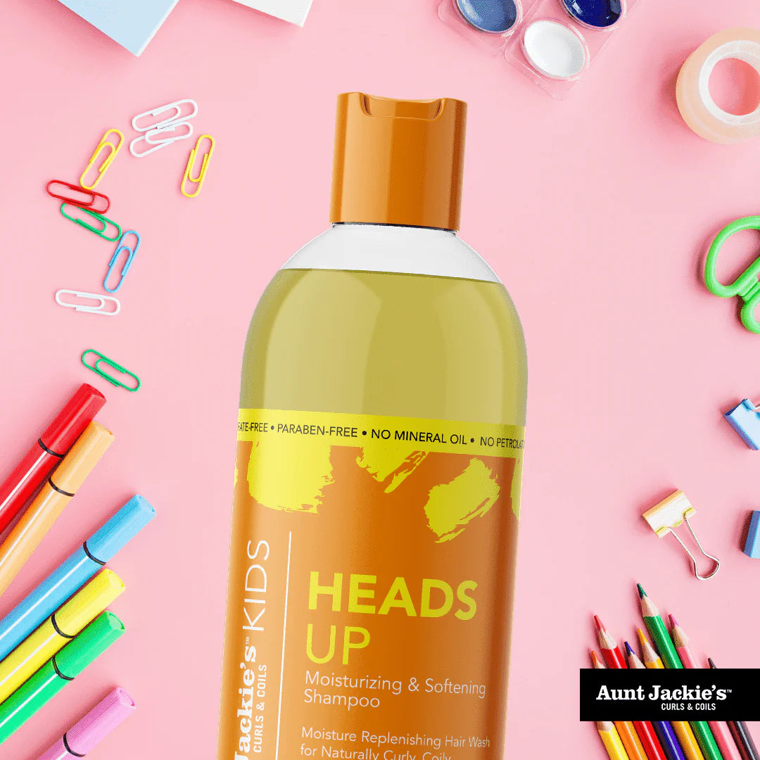Aunt Jackie'S Kids Heads Up Moisturizing & Softening Shampoo-355ml