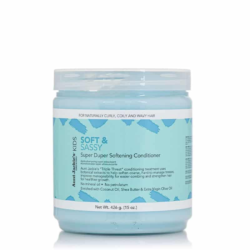 بلسم تنعيم الشعر SOFT & SASSY Super Duper من Aunt Jackie's Kids - 426 جم