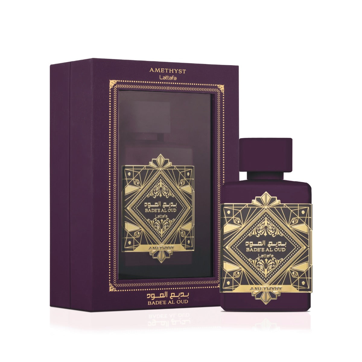 Badee Al Oud Amethyst for Unisex by Lattafa - Eau de Parfum - 100ml