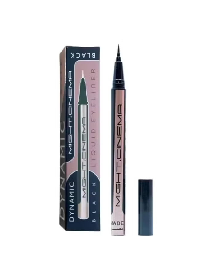 Might Cinema Black Dynamic Liquid Eyeliner Matte