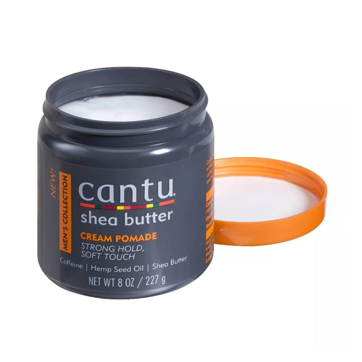 Cantu Shea Butter Men's Cream Pomade Strong Hold Soft Touch