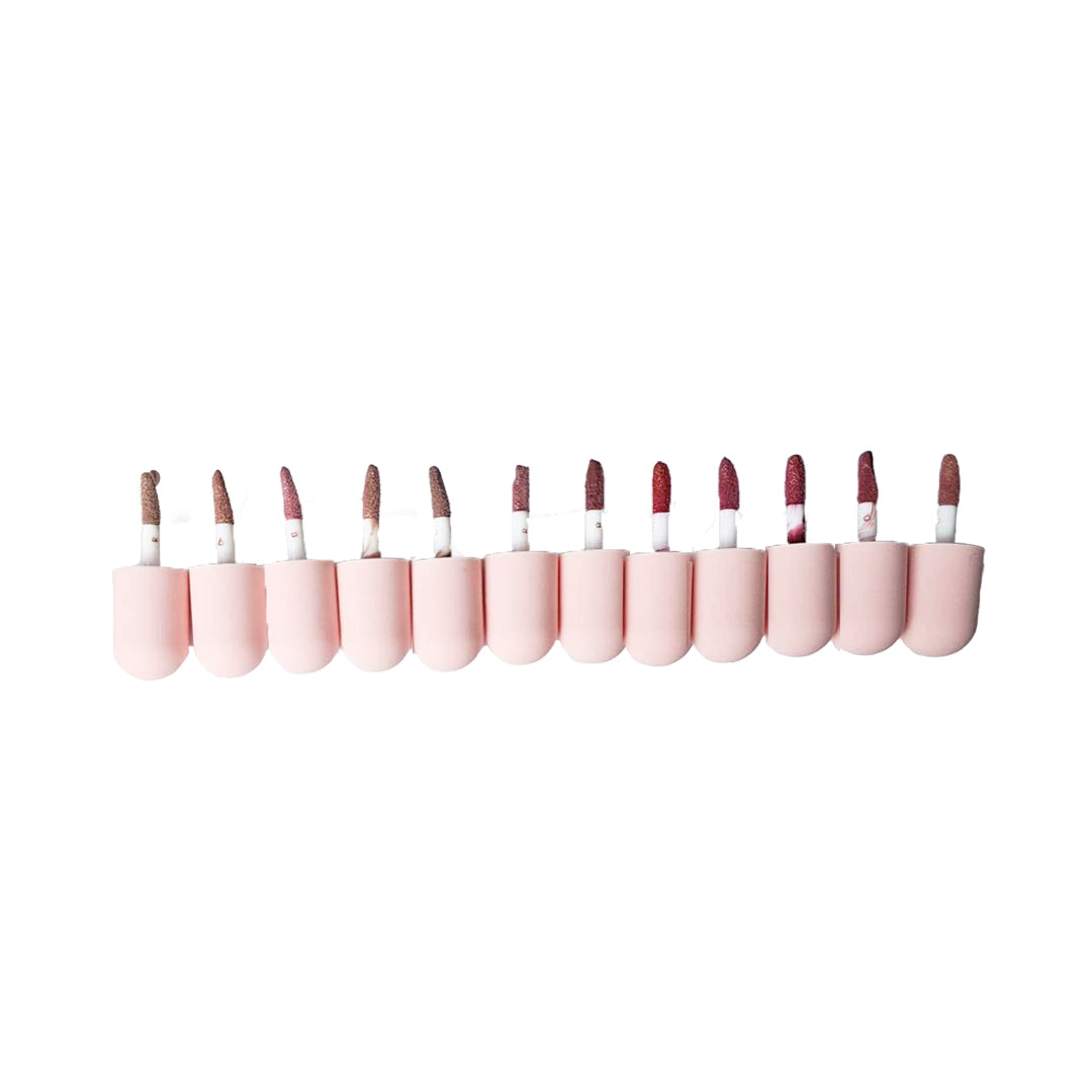 Might Cinema Mini Lipgloss Capsule Set - 12 PCS