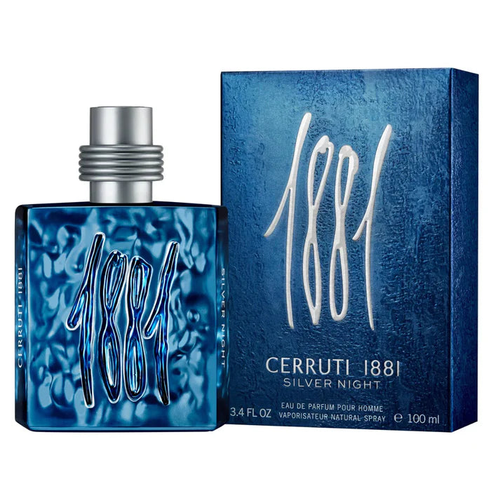 Cerruti 1881 Silver Night for Men - Eau de Parfum - 100ml