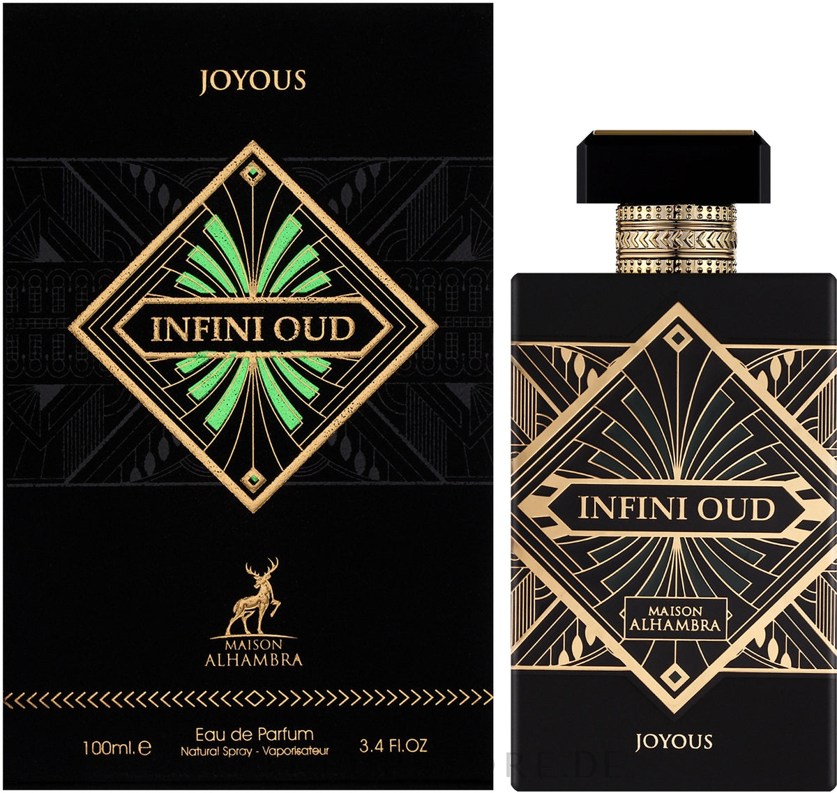 Infini Oud Joyous by Maison Alhambra for Unisex - Eau De Parfum - 100ml
