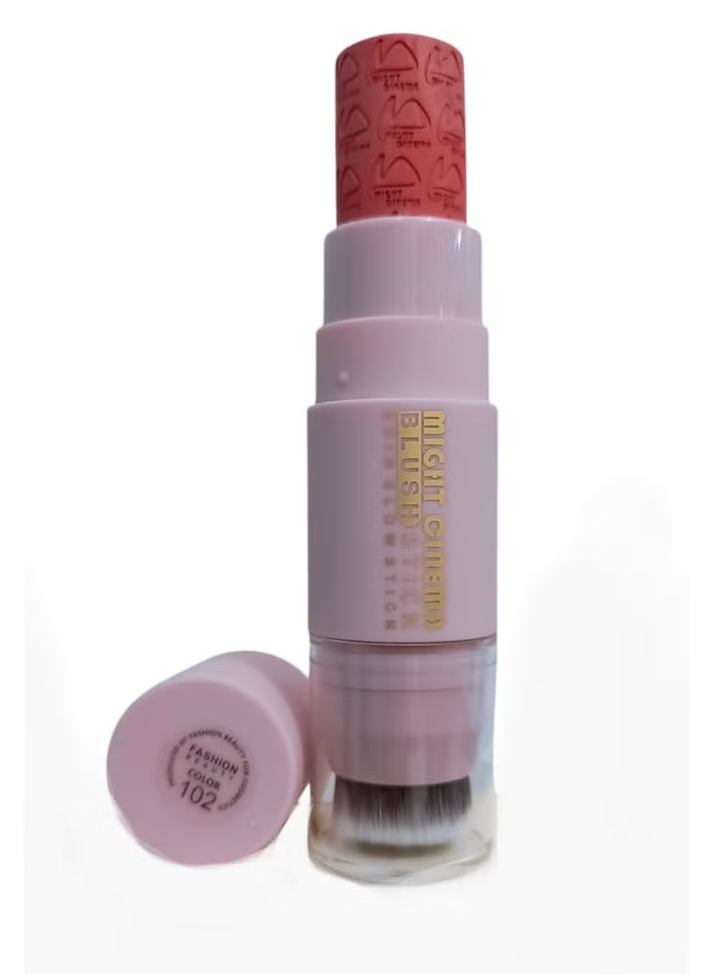 Might Cinema Blush Stick With Brush - Color 102