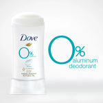 Dove 0% Aluminum Sensitive Deodorant Stick -74gm