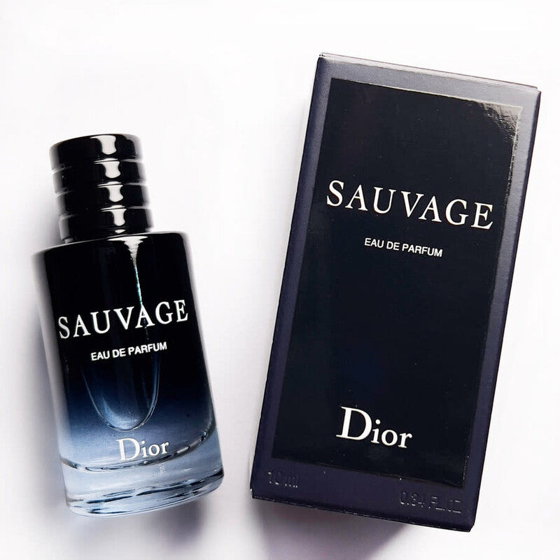 Sauvage by Dior for Men - Eau de Parfum - 10ml (Travel Size) Flacon