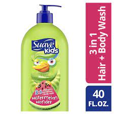 Suave Kids 3 in 1 Shampoo, Conditioner & Body wash with Watermelon Scent,532 ml