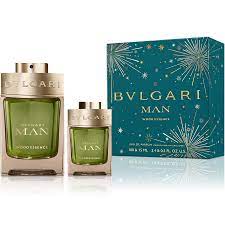 Bvlgari Wood Essence For Men Gift Set , Eau De Parfum - 100ml + 15ml