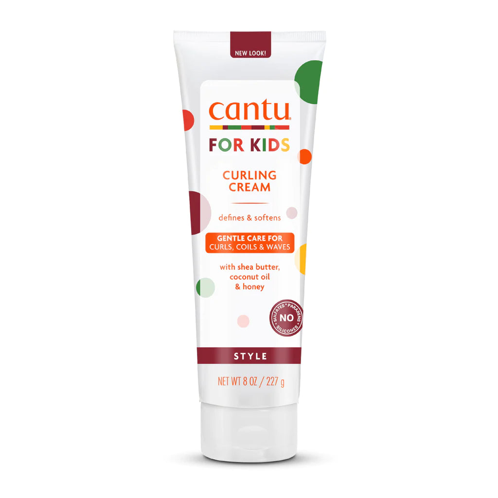 Cantu Curling Cream For Kids with Shea Butter, Coconut Oil & Honey -227g