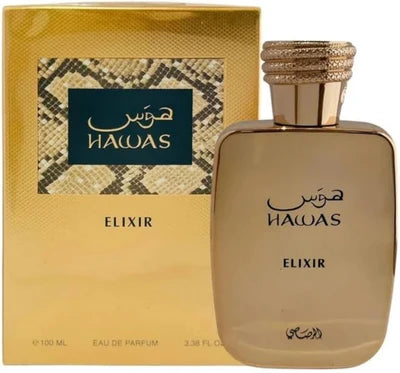 Hawas Elixir by Rasasi for Men - Eau de Parfum - 100ml