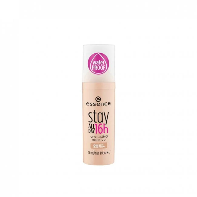 كريم أساس Essence Stay All Day 16H Long-Lasting Make-Up Foundation - 20 Soft Nude