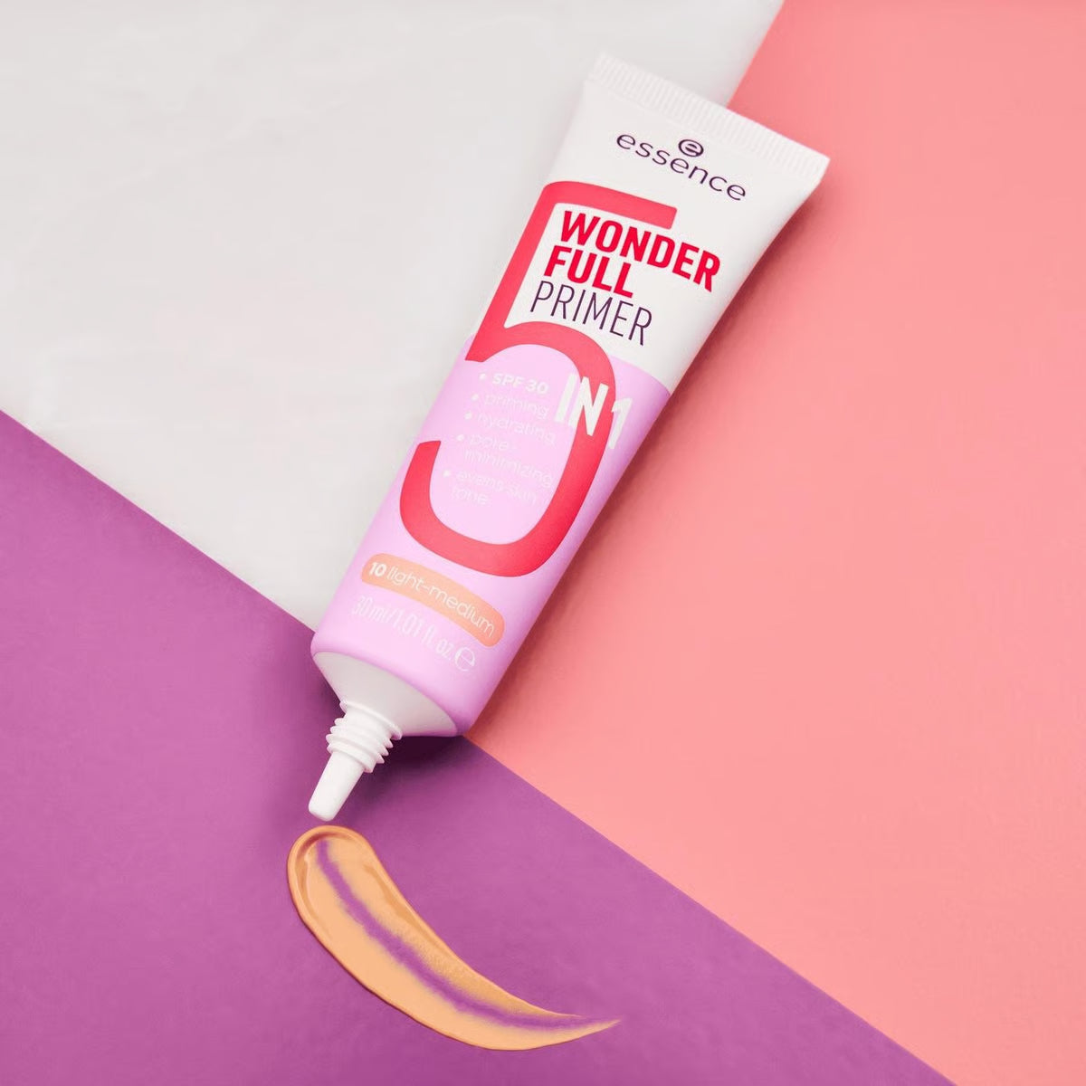 Essence 5 In 1 Wonder Full Primer - 10 Light-Medium - 30ml