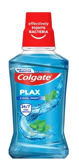 Colgate Plax Peppermint Alcohol-Free Mouthwash – 250ml