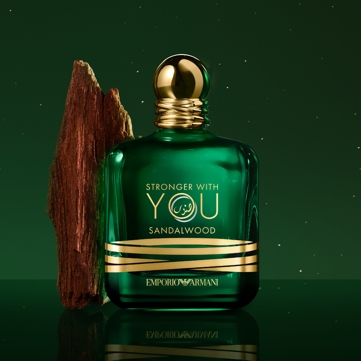 Stronger with you Sandal Wood by Giorgio Armani for Men - Eau de Parfum - 100ml