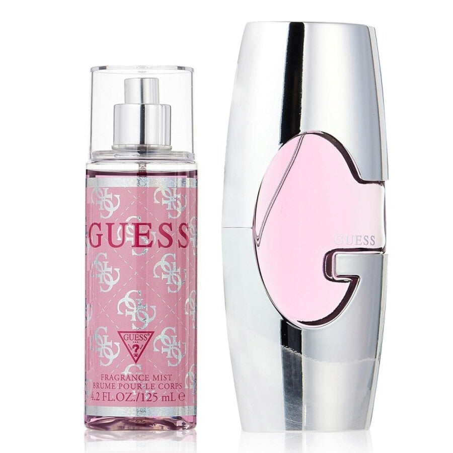 Guess Pink Women Gift Set - Eau de Parfum - (Perfume 75ml + Body Mist 125ml)
