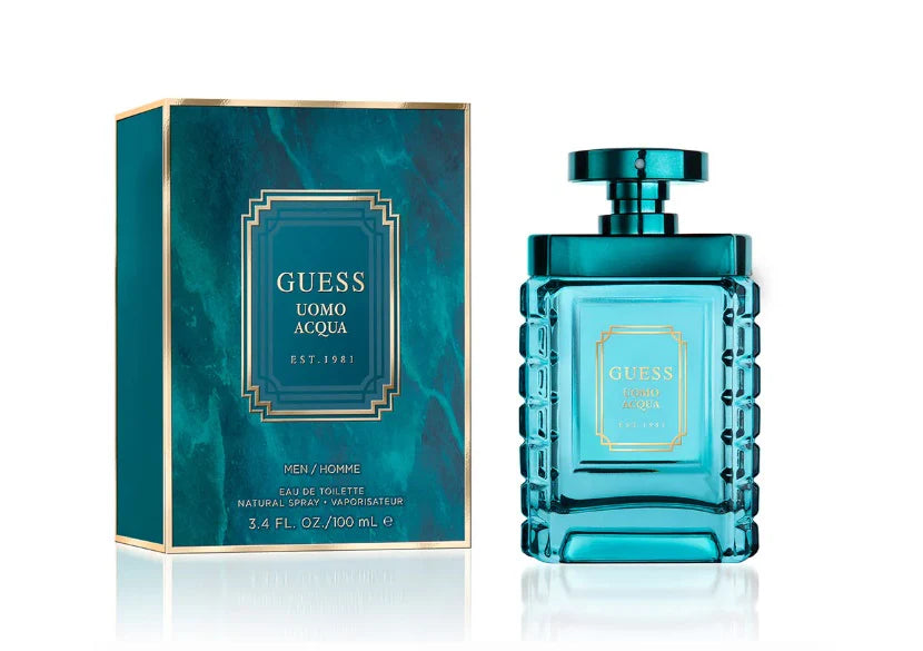 Guess Uomo Acqua for Men - Eau de Toilette - 100ml