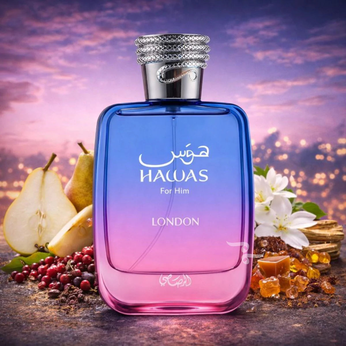 Hawas London by Rasasi for Unisex - Eau de Parfum - 100ml