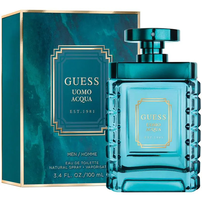 Uomo Acqua by Guess for Men - Eau de Toilette - 100ml