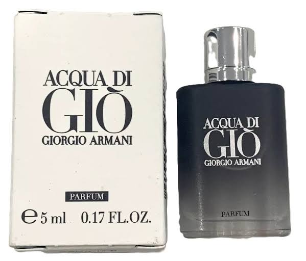 Acqua Di Gio by Giorgio Armani for Men - Parfum - 5ml (Travel Size) Flacon
