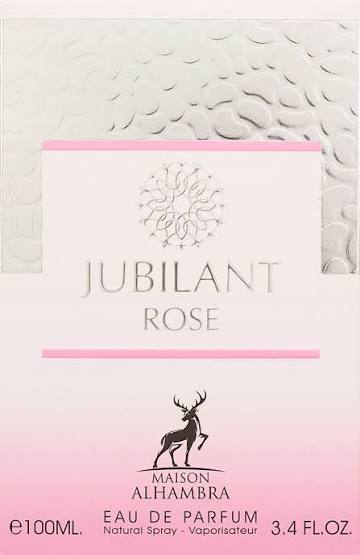 Jubilant Rose by Maison Alhambra for Women - Eau de Parfum - 100ml