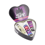 Hunca She Is Angel Gift Set For Women, EDT 50ml+Body Spray 150ml+Body Lotion 75ml