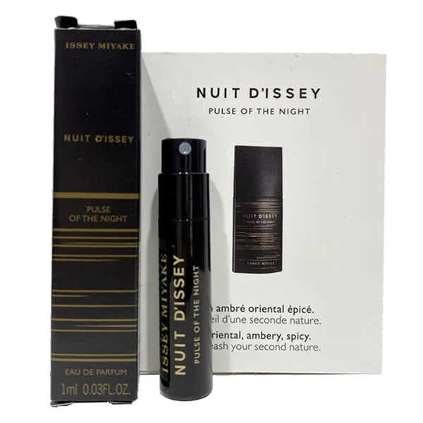 Issey Miyake Nuit d'Issey Pulse Of The Night Men - EDP - ( Samples * 1 Pcs ) 1ML