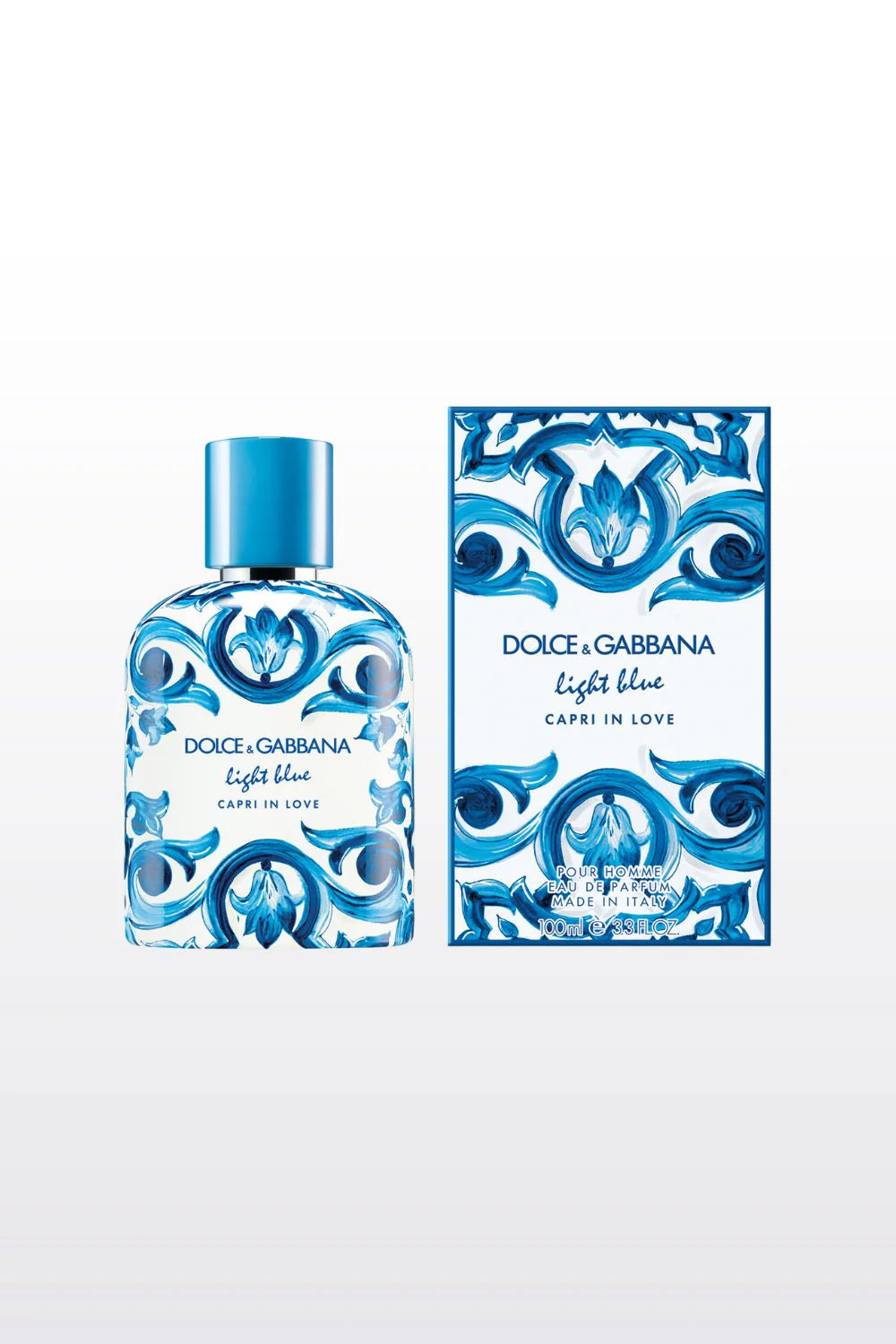 لايت بلو كابري إن لوف للرجال من دولتشي آند غابانا - أو دو بارفان - 100 مل