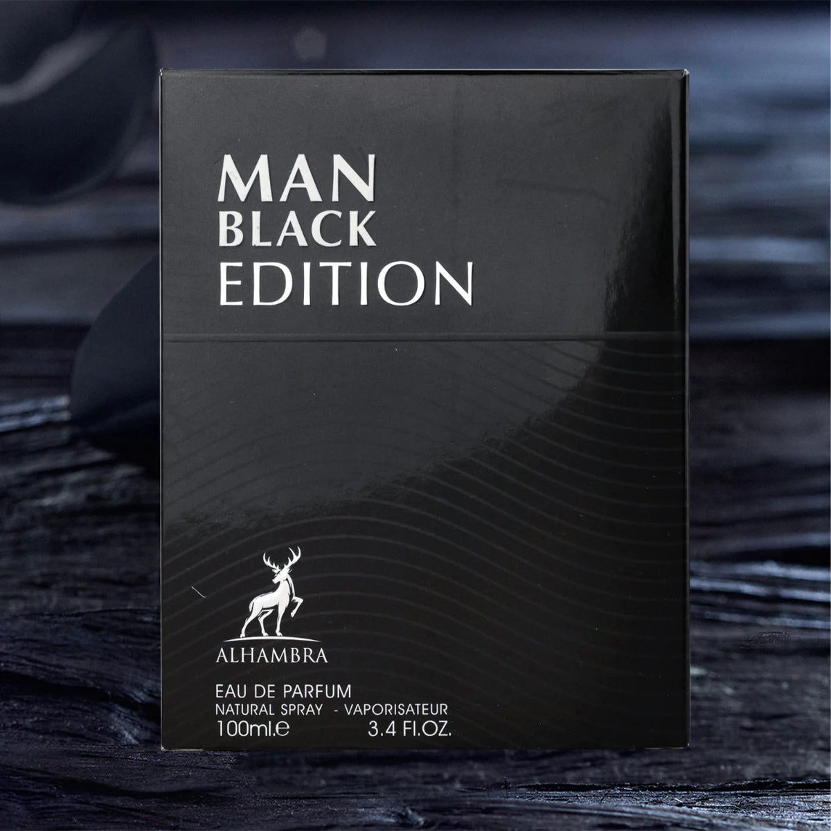 Maison Alhambra Man Black Edition for Men - Eau De Parfum - 100ML