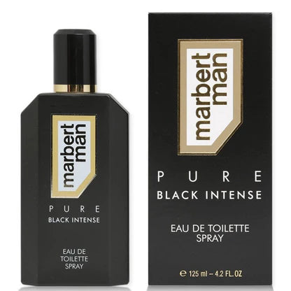 Marbert Man Pure Black Intense - Eau De Toilette - Spray - 125ml