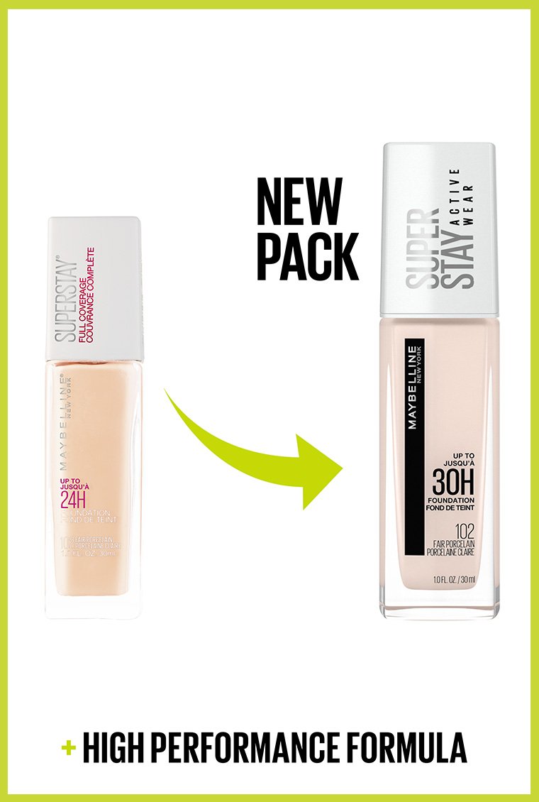 Maybelline Super Stay Active Wear Foundation 30H – Shade 20 Cameo